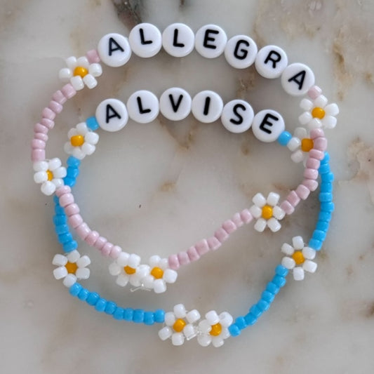 Bracciale Margherite personalizzato